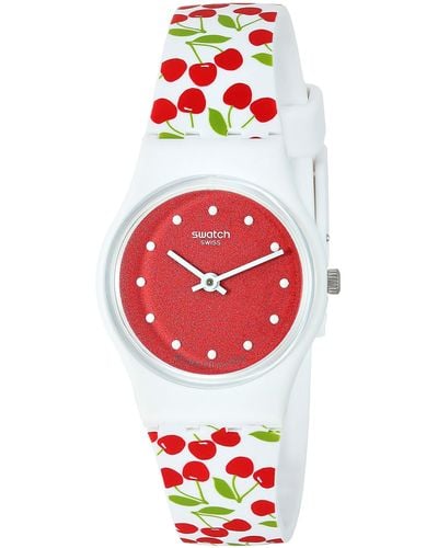 Swatch Cerise Moi Watch - White