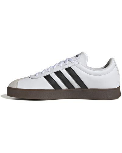 adidas Vl Court 3.0 Base Shoes S Trainers White/black/gum 5