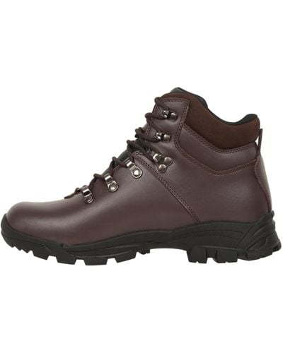 Mountain Warehouse Isodry Ladies Shoes With Vibram Sole - Brown