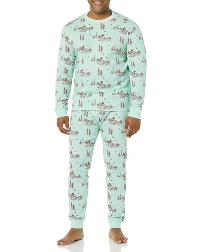 Amazon Essentials Disney | Marvel | Star Wars Snug-fit Pajama Sleep Sets - Blue