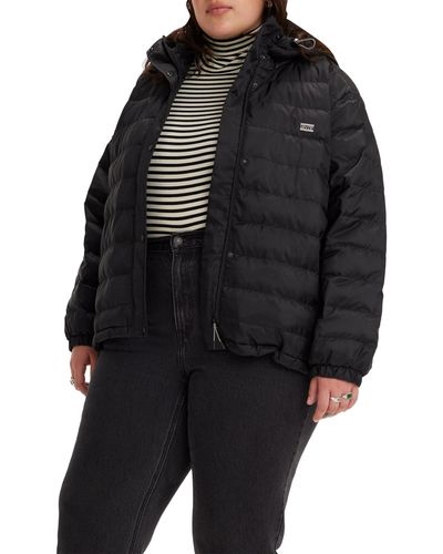 Levi's Plus Size Edie Packable Jacket - Black
