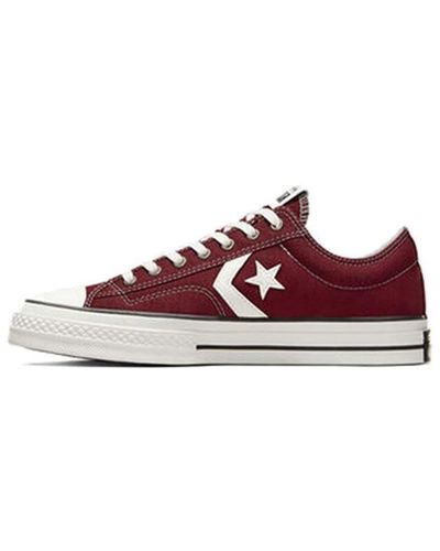 Converse Star Player 76 Chaussures pour homme Grenat - Rouge