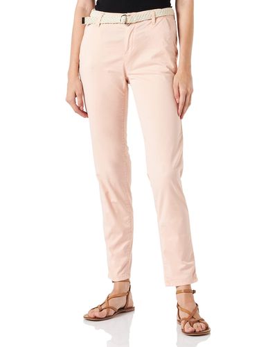 Esprit 032EE1B350 Pantalons - Rose