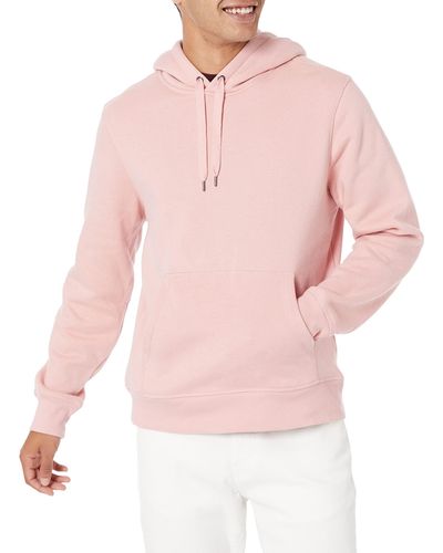 Amazon Essentials Hooded Long-sleeve Fleece Sweatshirt - Pink