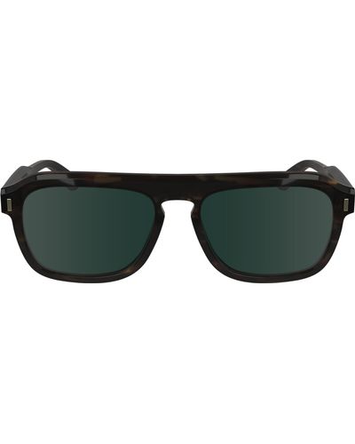 Calvin Klein Ck24504s Rectangular Sunglasses - Black