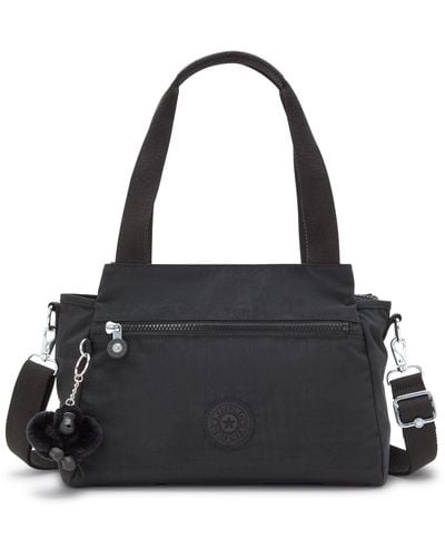Kipling Shoulder Bag Elysia Black Noir Medium