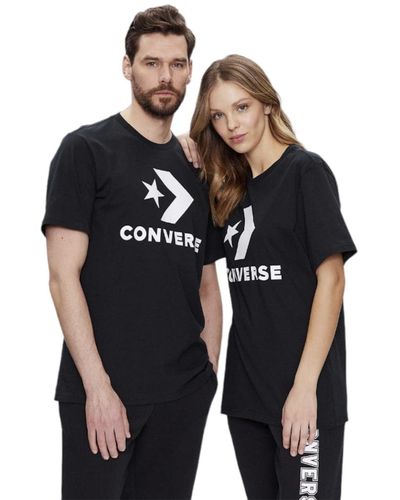 Converse Logo Chev Tee - Nero