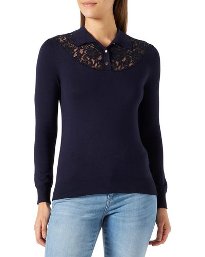 Naf Naf Meredith Pullover - Blau