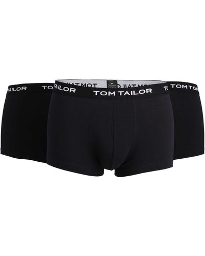 Tom Tailor Underwear Hip Pants 3er Pack 70162-6061 Retroshorts - Blau