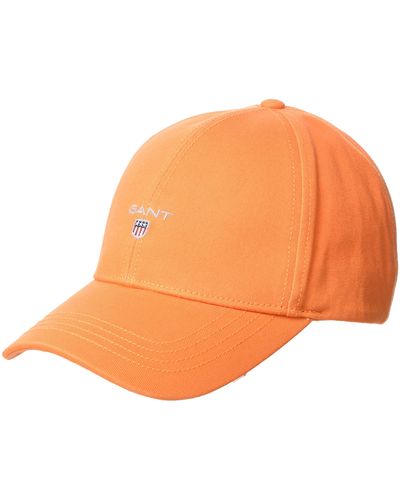GANT HIGH COTTON TWILL CAP - Arancione