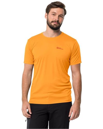 Jack Wolfskin Tech T-Shirt - Orange