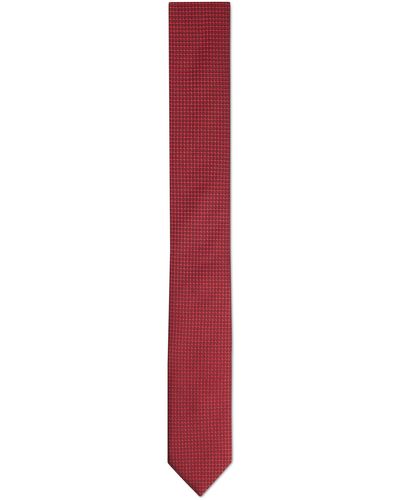 HUGO Tie cm 6 Krawatte aus Seiden-Mix mit Jacquard-Muster Hellrosa Stck - Lila