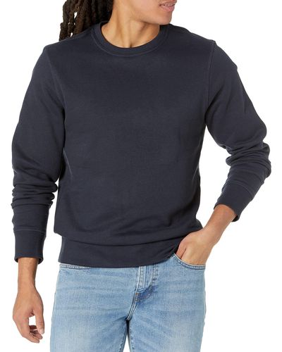 Amazon Essentials Crewneck Fleece Sweatshirt Blue
