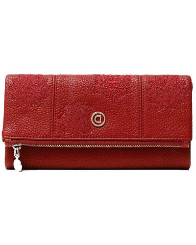 Desigual ACCESSORIES PU LONG WALLET - Rosso