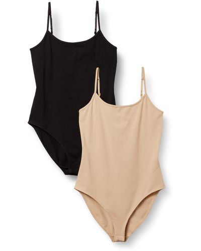 Amazon Essentials Slim-fit Cami Bodysuit - Black