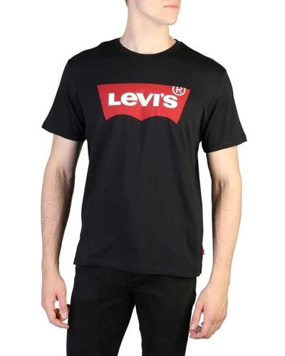 Levi's Graphic Set-in Neck Camiseta - Negro