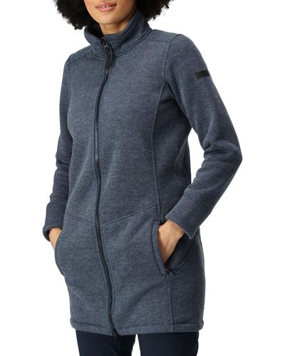 Regatta S Anderby Full Zip Longline Fleece Jacket - Blue
