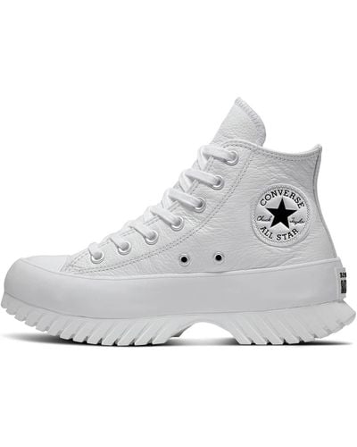 Converse Chuck Taylor All Star Lugged 2.0 Leather Sneaker - Weiß
