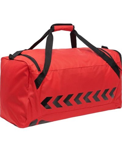 Hummel Core Sports Bag Erwachsene Multisport Sporttasche Mit Recyceltes Polyester - Rot