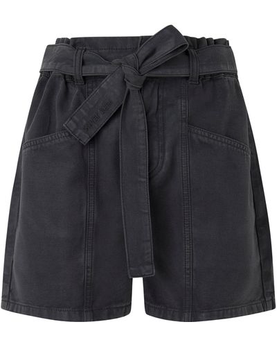 Pepe Jeans Valle Shorts Mujer - Negro