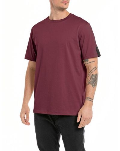 Replay M6641 T-Shirt - Violet