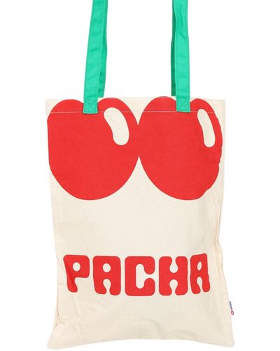 Superga Beige Shopper Bag X Pacha - Red