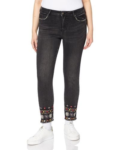 Desigual Denim Leslie Jeans - Zwart
