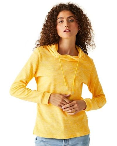 Regatta S Azaelia Breathable Active Hoodie Fleece - Yellow