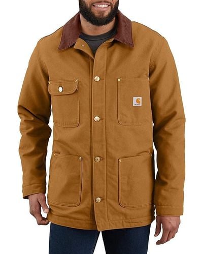 Carhartt Duck Chore Jacket C001 - Brown