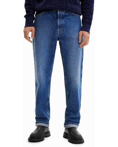 Desigual Aless 5160 Denim Medium Light Jeans - Blauw