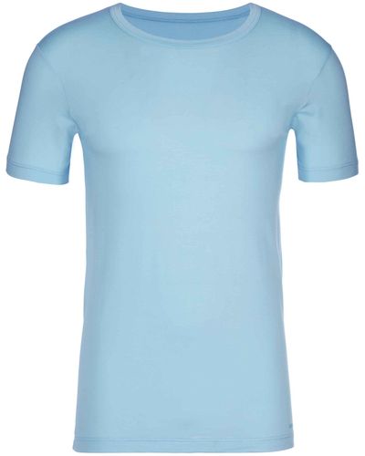 CALIDA Balanced Day Maglietta a maniche corte con effetto Quick Dry - Blu