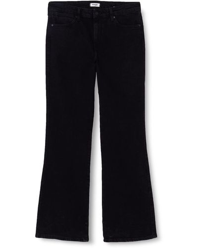 Wrangler Flare Jeans - Nero