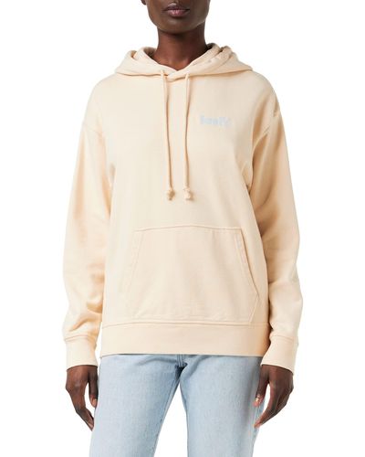 Levi's Graphic Standard Hoodie Sweatshirt - Natur