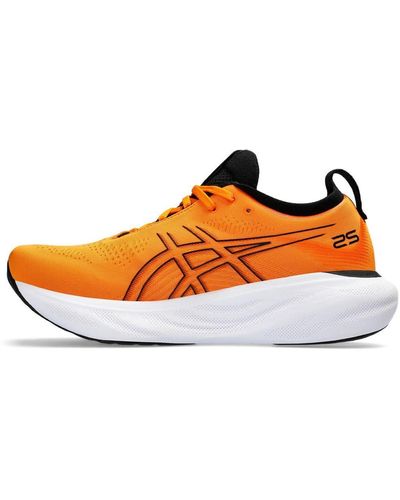 Asics Nimbus 25 Running Shoes Orange Black