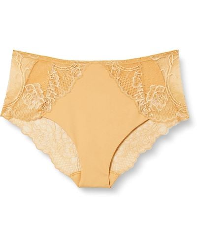 Triumph Wild Peony Floral Maxi Underwear - Natural