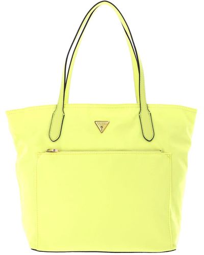 Guess Eco Gemma Tote Geel N/a