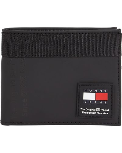 Tommy Hilfiger Tjm Daily + CC & Coin Wallet - Nero