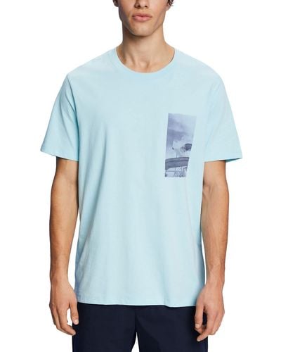 Esprit 063ee2k307 T-shirt - Blue
