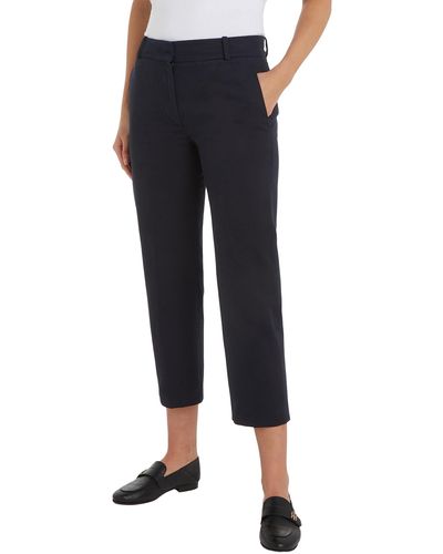 Tommy Hilfiger Essential Slim Straight CO Chino Pantalon tissé - Noir