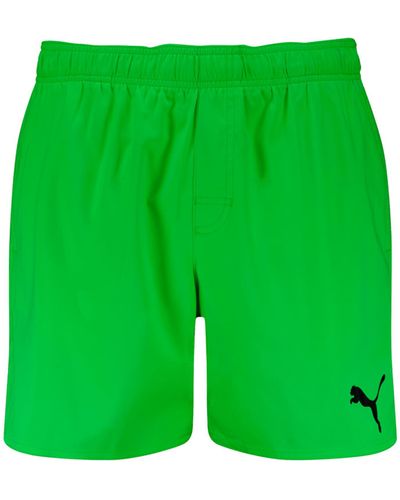 PUMA Mid Swim Shorts - Grün