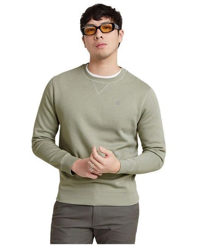 G-Star RAW Premium Core Sweatshirt Jumper - Grey