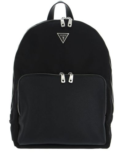 Guess Certosa Nylon Eco Backpack Black - Zwart