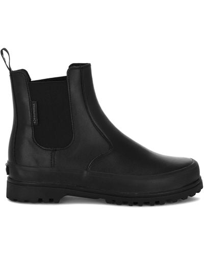 Superga 2678 Alpina Vegan Leather Boots Black 5.5 Uk