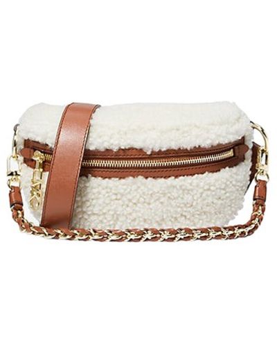 Michael Kors Slater Xs Sling Pack Messenger - White