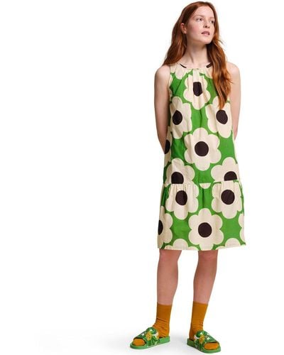 Regatta S Orla Cotton Summer Dress - Green