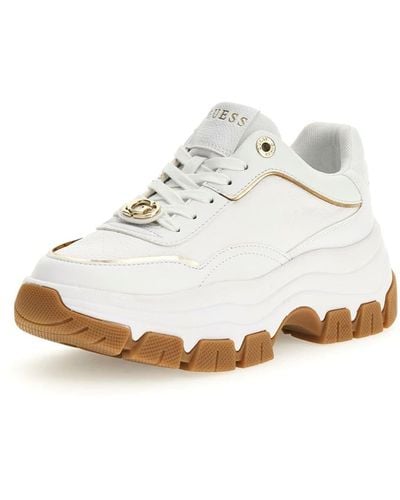 Guess Boohoo Trainers - White