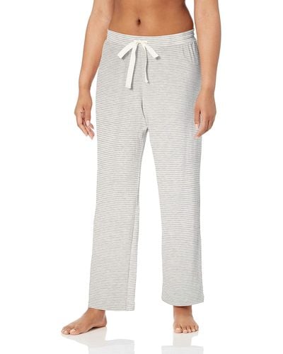 Amazon Essentials Lightweight Lounge Terry Pyjama Pant - White