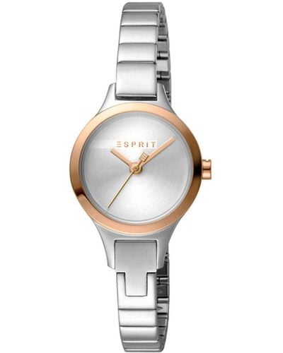 Esprit Uhr Silber - Mettallic
