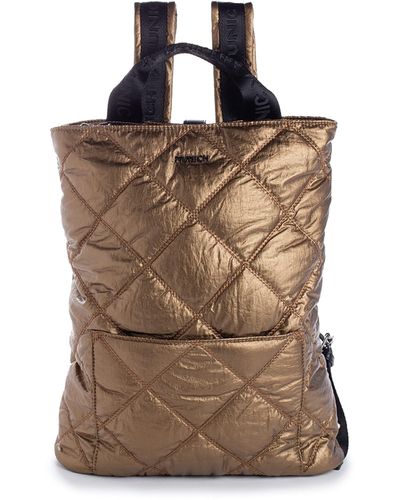 Munich Cover Backpack Gold - Marrón