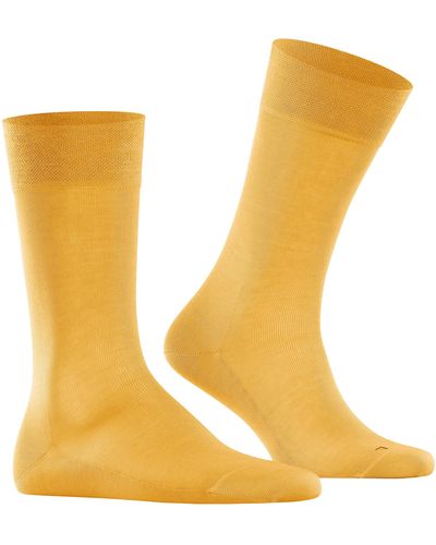 FALKE Sensitive Malaga M So Cotton With Soft Tops 1 Pair Socks - Yellow